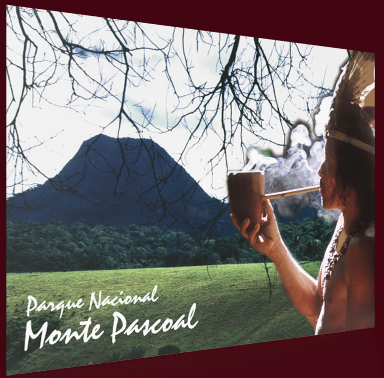 Capa do folder 'Parque Nacional Monte Pascoal'