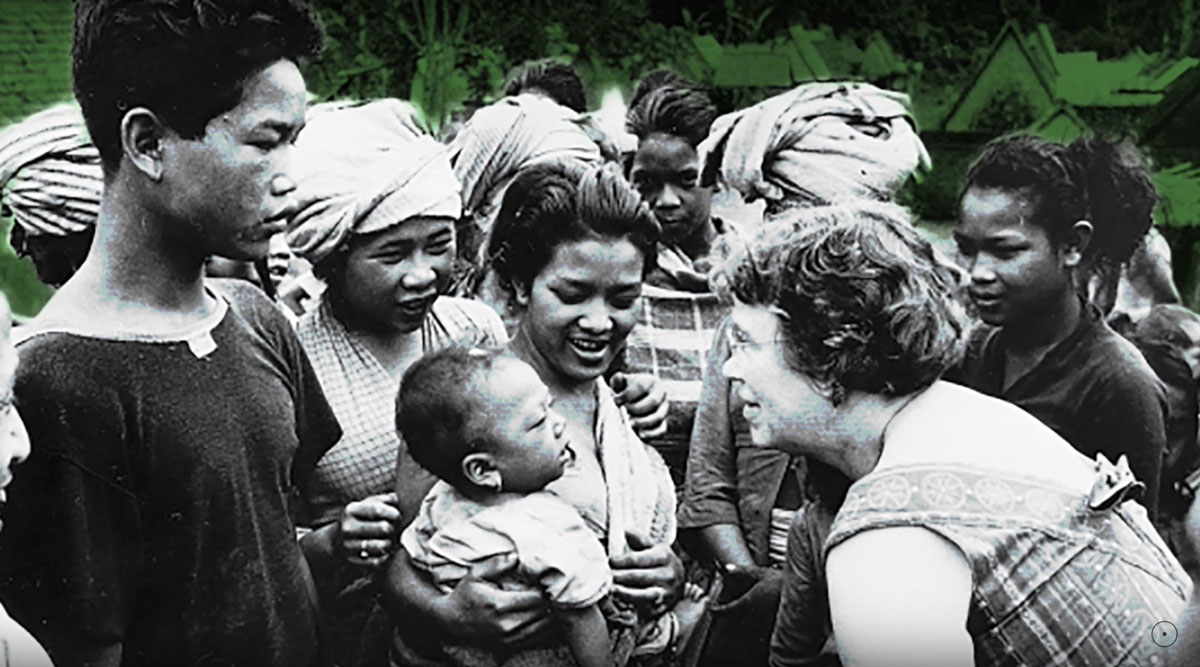 Margaret Mead em uma viagem a ilha de Bali